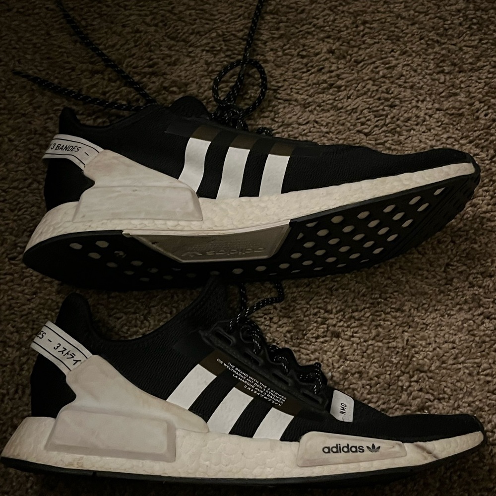 Size 11 men - adidas NMD_R1 V2 Core Black